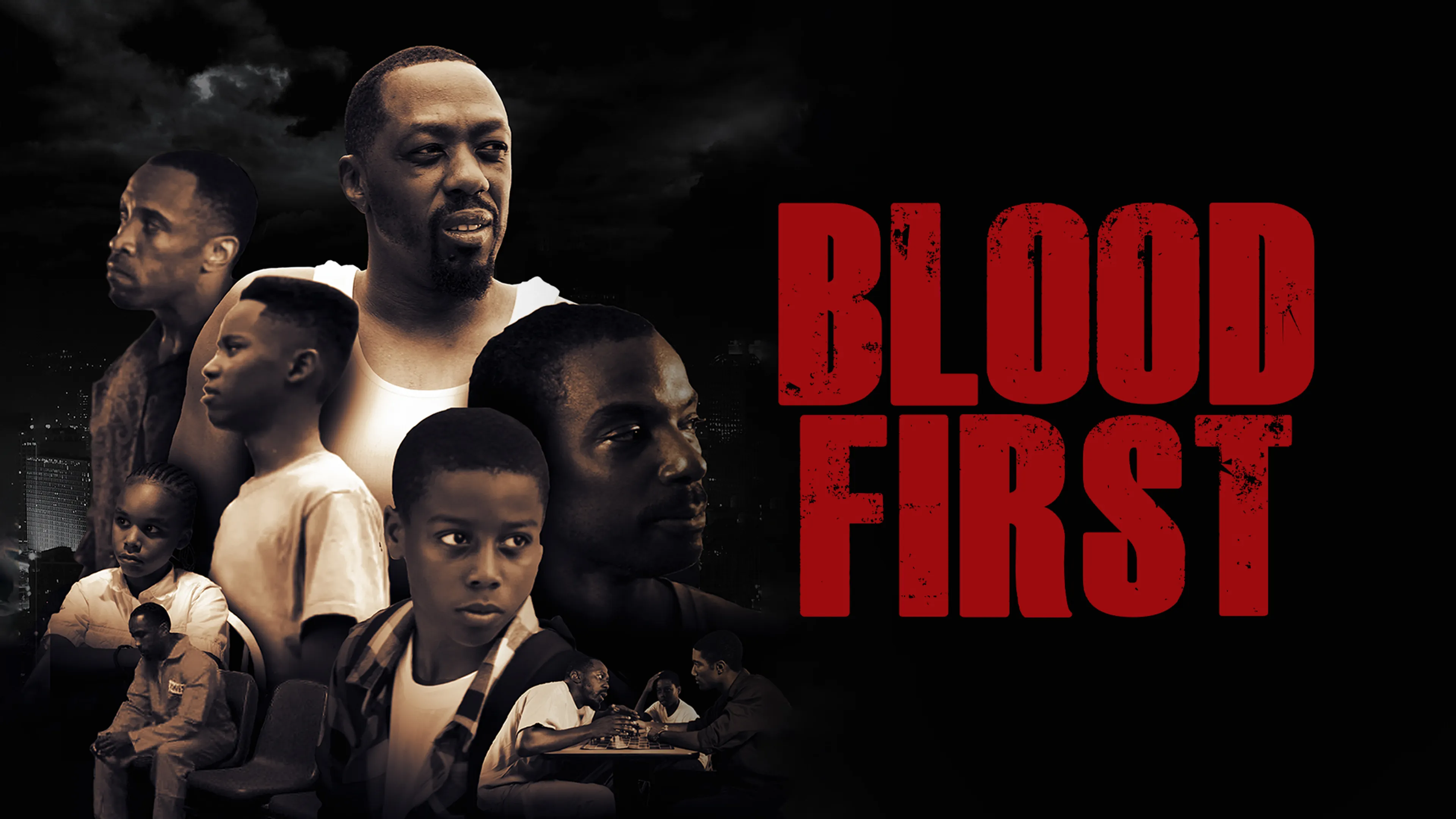 Blood First poster